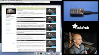 MicroPython Hardware: Charlieplex LED Matrix with Tony D! @micropython