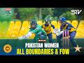 Pakistan Women All Boundaries & FOW | Sri Lanka W vs Pakistan W | Match 2 | T20I Series 2026 | M9l1K