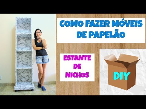 Vídeo: Móveis De Brinquedo De Papelão: Rápido E Barato