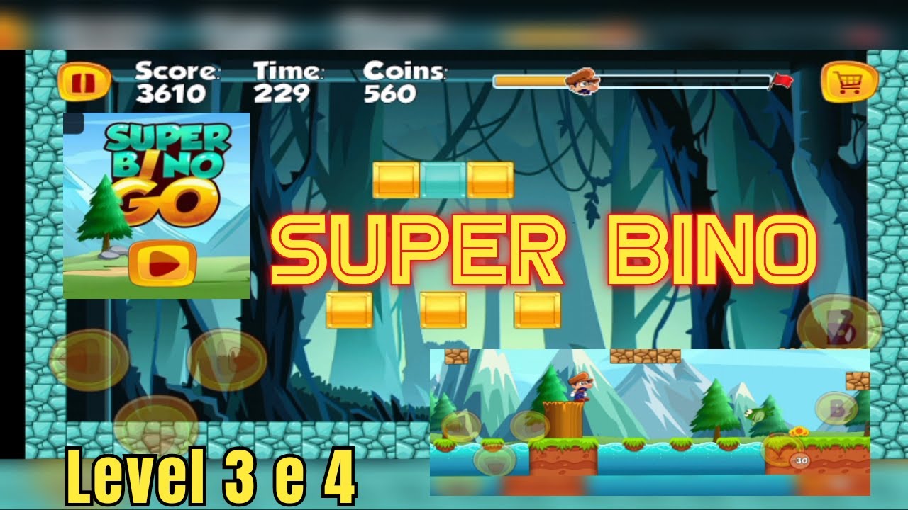 Super Bino Go jogo de aventura – Apps no Google Play