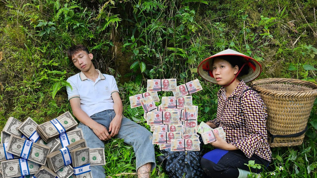 Poor girl accidentally picked up a large amount of money and the horrifying truth behind it