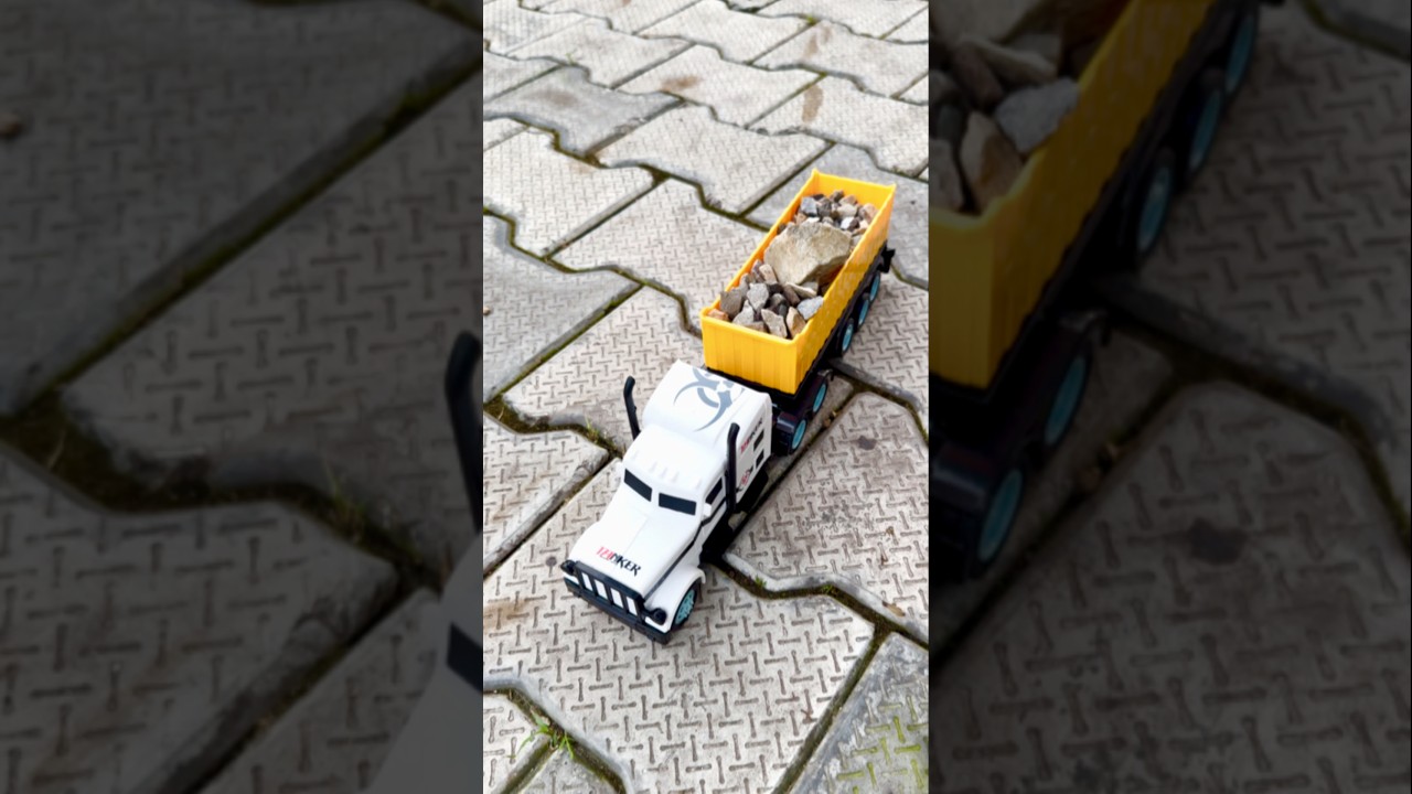 Remote Control Truck from L.O.T Unboxing and Test 