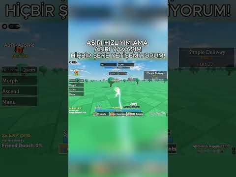 AŞIRI HIZLIYIM AMA HİÇBİR ŞEYE YETİŞEMİYORUM! | ROBLOX Speedsters Beyond #shorts #roblox #lastshadow