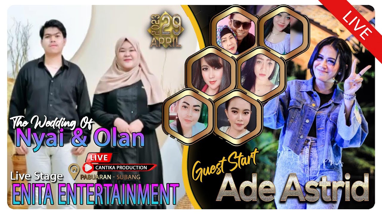 🔴[LIVE] ENITA ENTERTAINMENT feat ADE ASTRID || SABTU,29 APRRIL 2023