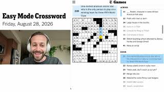 Bonus Easy Mode NYT New York Times Crossword September 2, 2026