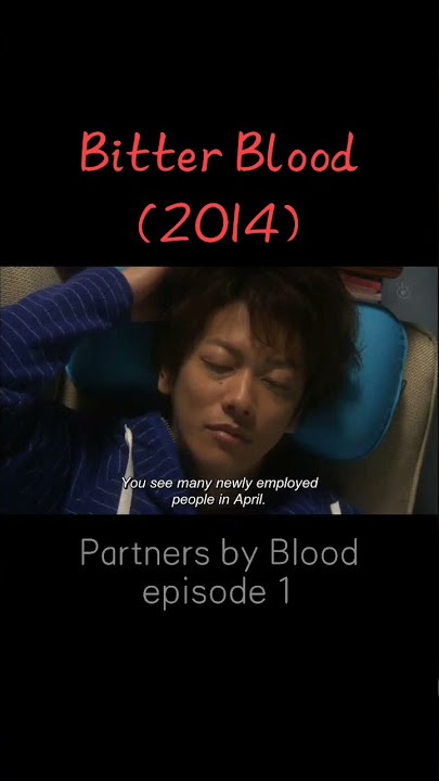 Takeru Satoh in Bitter Blood drama series Eps.1 #佐藤健 #TakeruSatoh #BitterBlood #shorts #shortvideo