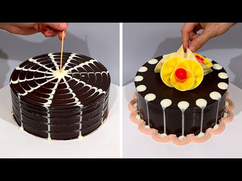 Amazing Chocolate Cake Decorating Tutorials | Delicious Chocolate Cake Recipes | Perfect Cake Decor