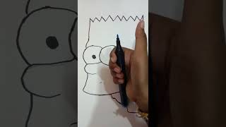 Drawing glitch effect #shortvideo #paper #drawing #glitch