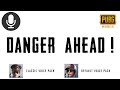 Danger Ahead | Pubg Voice Pack Sound Effect 🔊🗣️