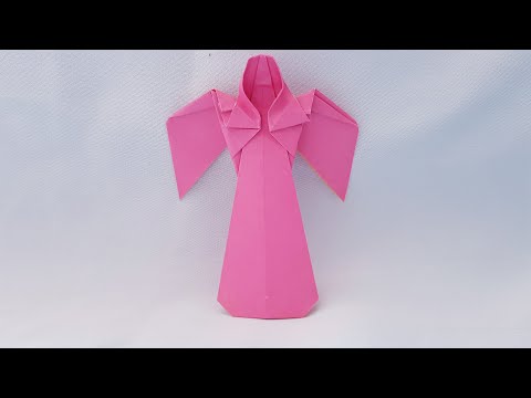 Video: How To Make An Origami Angel