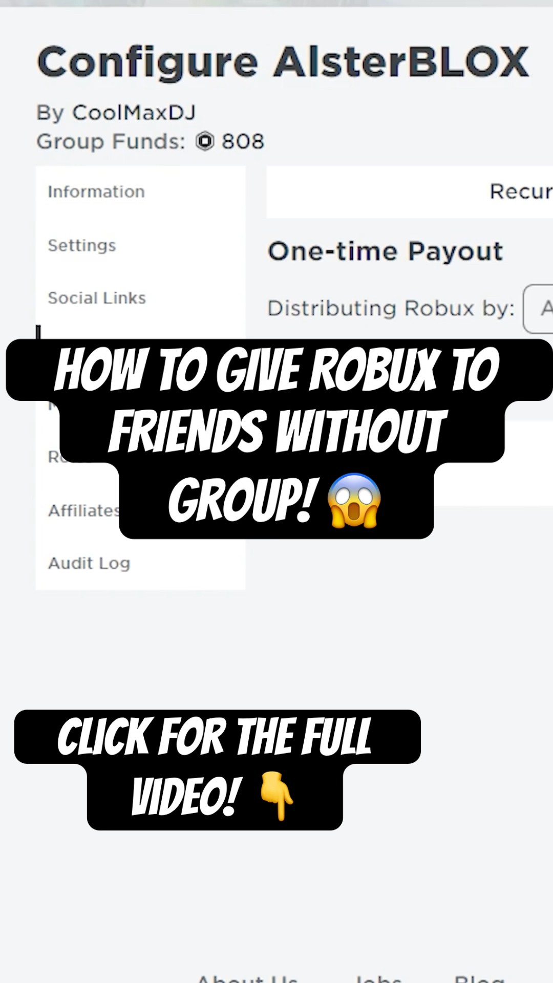 HOW TO GIVE ROBUX TO FRIENDS Without Group SEND ROBUX Roblox Oardefault 