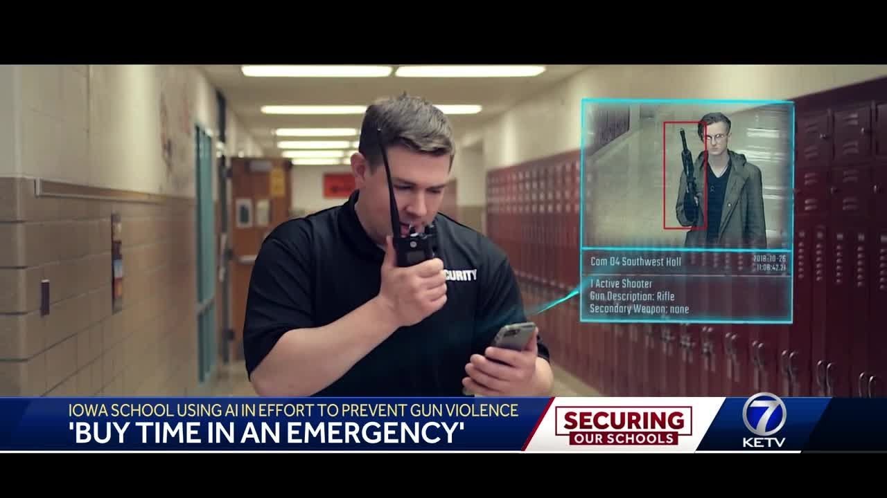 Iowa school district using AI to buy time in an active shooter ...