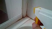 How to Clean Black Mildew Mold from Shower Silicone Mastic Sealant Caulking - YouTube