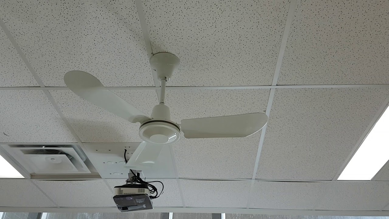 36" Banvil Bronze Line Industrial Ceiling Fan (For Eryk Tungul) YouTube