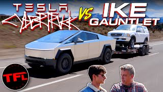 Gas vs Diesel vs Electric: Tesla Cybertruck Battles The Ford F150 & Ram Cummins Up The Ike Gauntlet