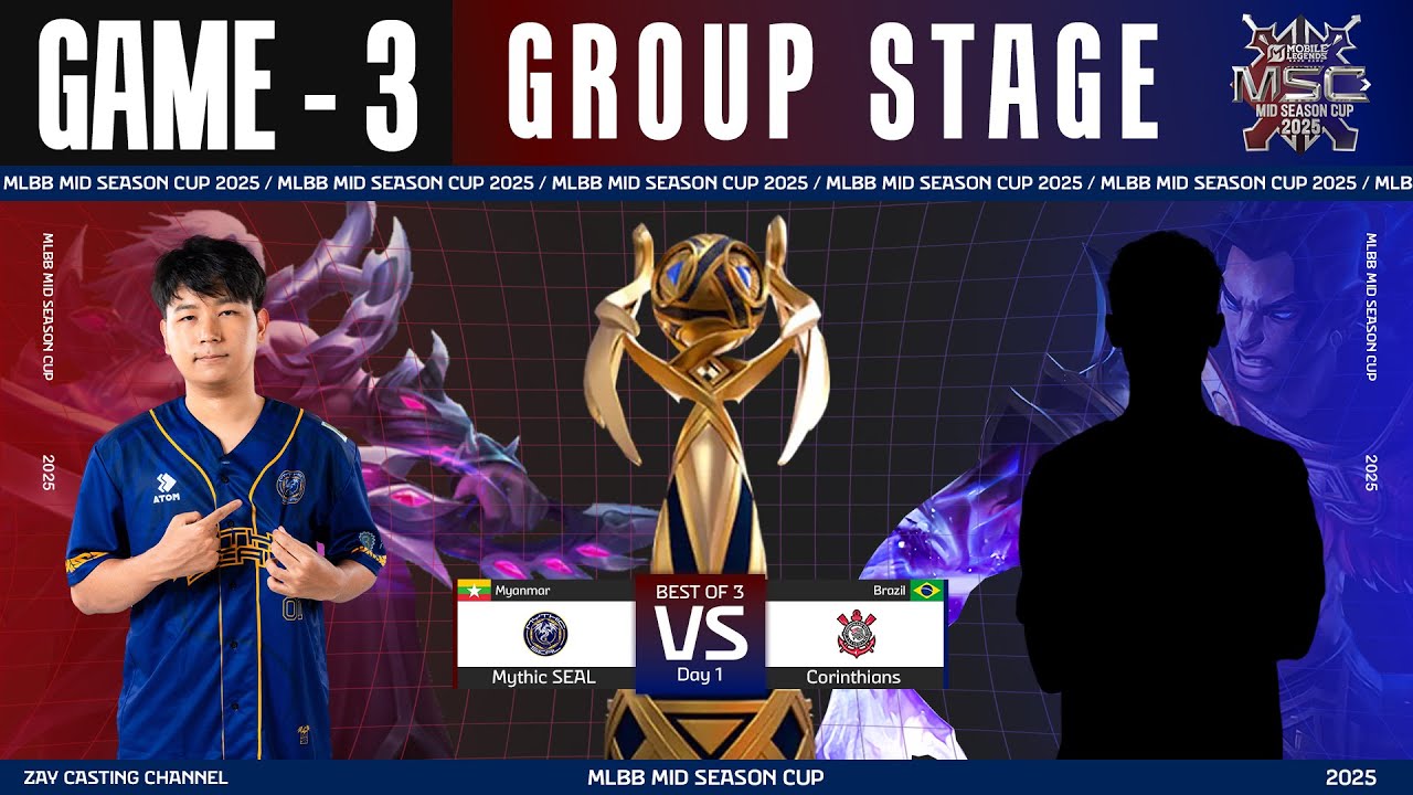 [Game - 3] Mythic SEAL vs Corinthians | MSC 2025