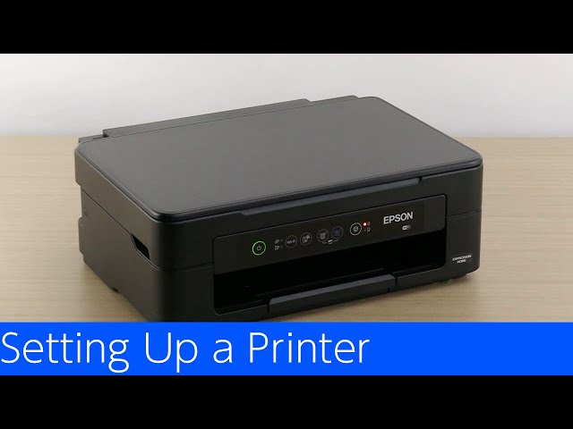 XP-2200 - Setting Up a Printer 