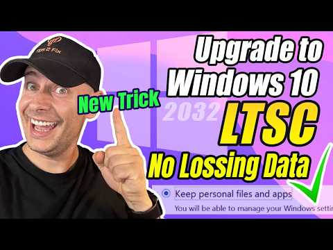 How to Upgrade Windows 10 to LTSC Without Losing ANY Data (Full Guide)