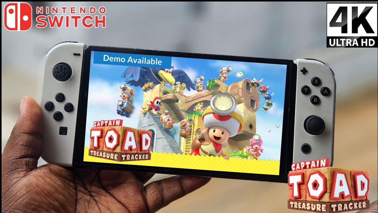 Captain Toad: Treasure Tracker on Nintendo switch oled Gameplay - YouTube