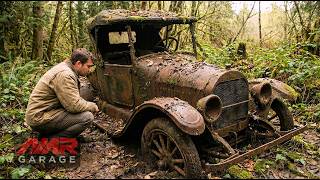 ASMR Car Restoration 1912 Liberty Brush Runabout Full Rebuild from Abandoned Condition
