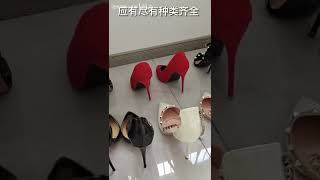 女裝大佬試穿汲潤新款絲襪