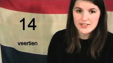 Learn Dutch - Counting in Dutch from 1-20