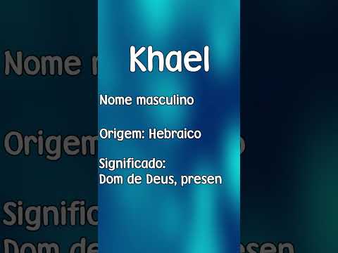 KHAEL - SIGNIFICADO