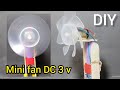How to Make a Mini Rechargeable Table Fan From DC Motor at Home | Gear Projects with Mr-Ahmad