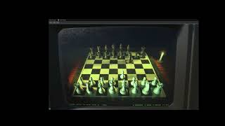 3D Chess on DOS Emulator PC inside a VR game