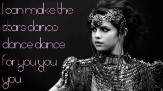 Selena Gomez - Stars Dance - Lyrics