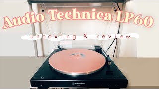 Audio Technica LP60 Unboxing & Review!