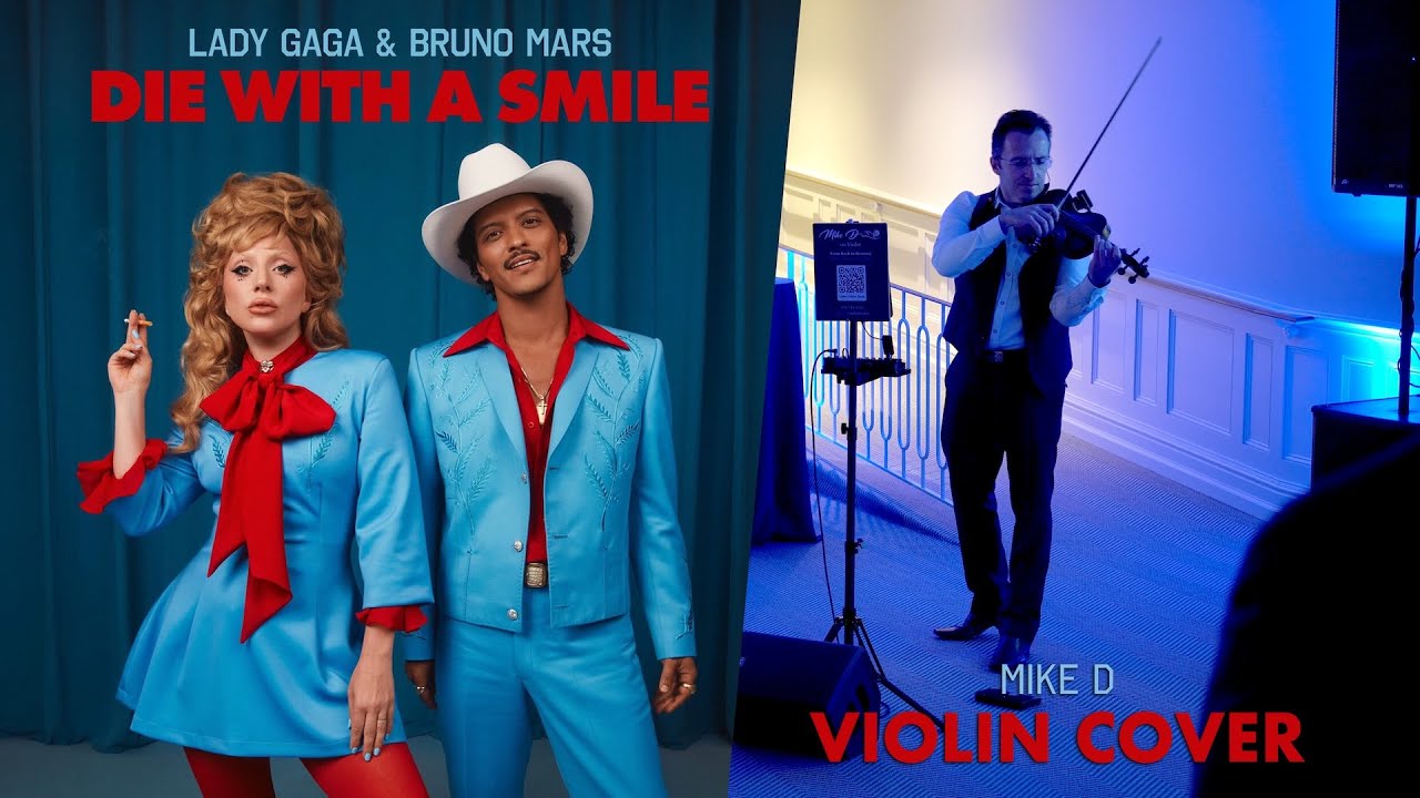 🎻 Die with a Smile - Bruno Mars & Lady Gaga | Violin Cover by Mike D