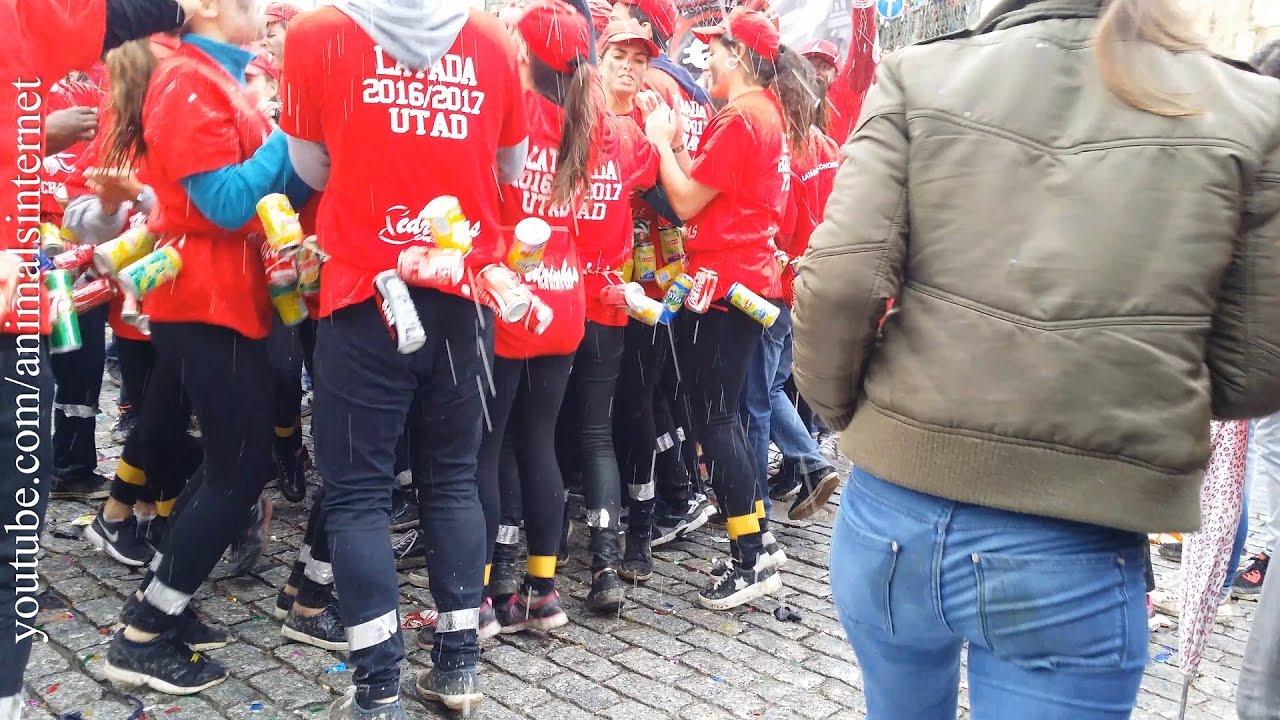 Latada Parade. Freshman week. University UTAD. Vila Real. Portugal. 2016