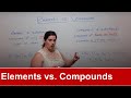 Elements vs Compounds