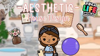 Aesthetic House Design | Toca Life World 🤍🌎 screenshot 5