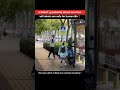 A man riding scooty , than a Robot 🤖 Suddenly Jumps on it