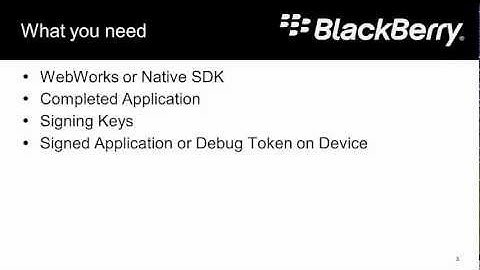 Deploying BlackBerry 10 Applications from the Command Line
