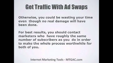Get Targeted Traffic Video Tutorials - Ad Swaps