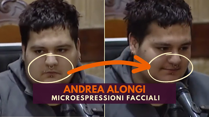 Cosa passa per la mente di Andrea Alongi? - Analisi Microespressioni
