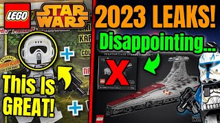 NOT GOOD 2023 LEGO Star Wars UCS Venator Rumor! + June 2023 FOIL BAG LEGO Star Wars Minifigure LEAK!