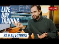 340 in apex evals  live day trading futures nq and es