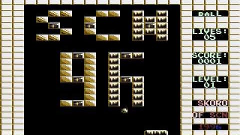 RoePipi plays Ball (Commodore Plus/4, YAPE emulator)