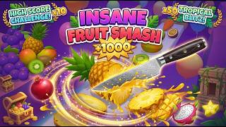 Perfect Fruit Slices Challenge 🔪🍎 | Satisfying Game #017 #shortsfeed screenshot 5