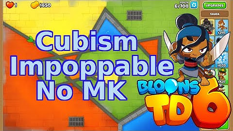 Bloons TD 6 | Cubism Hard Impoppable | No MK Walkthrough