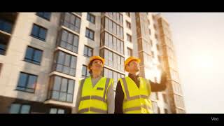 Реклама строителей от  VEO3 #нейросетьзахватитмир #жизньсии #автоматизация #строительство #стройка