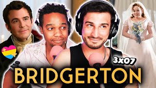 FIRST-TIME WATCHING *Bridgerton S3x07* and we BOTH cried!