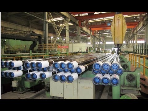 automatic ductile iron pipe strapping and packaging line