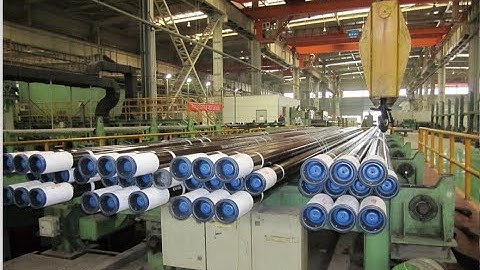 automatic ductile iron pipe strapping and packaging line