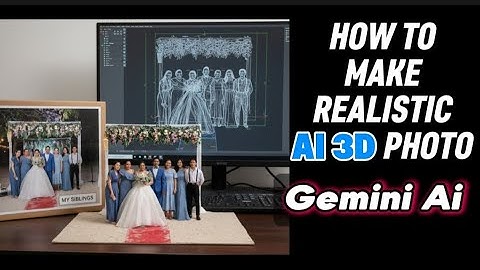 PART 2 GOOGLE GEMINI AI HOW TO MAKE REALISTIC AI 3D PHOTO/ PANO GAWIN PHOTO GEMINI AI #gemini