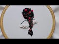 Aesthetic Embroidery Hoop Tutorial | Simple Needlework Design